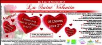 Fêtez la  Saint-Valentin avec les commerçants des Vitrines de Châlons.. Du 4 au 14 février 2012 à Châlons-en-Champagne. Marne. 